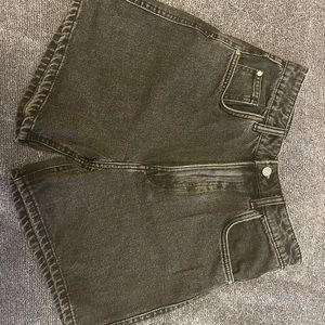 ZARA denim shorts high waist - size 4